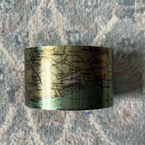 Venice Map Cuff Bracelet